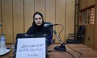 گزارش برگزاری برنامه آموزشی با موضوع بحران های پس از جنگ مقابله با استرس